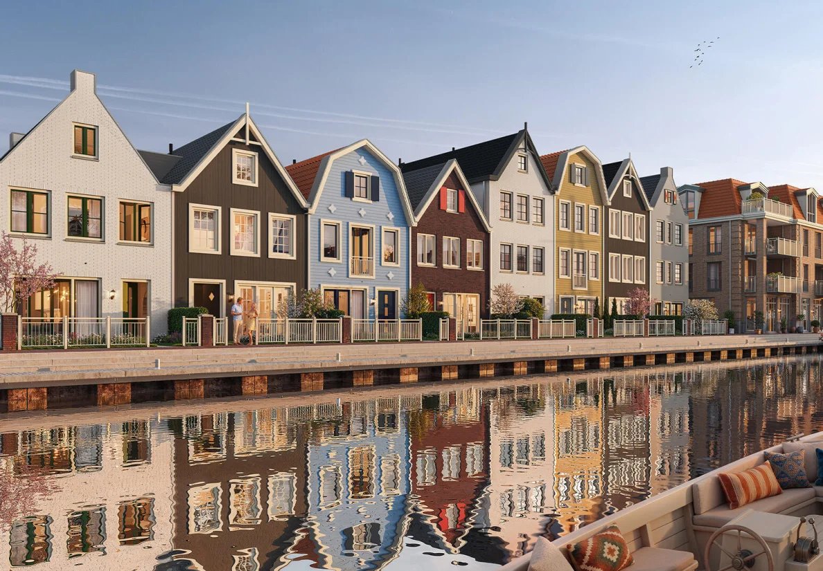 Nieuwbouwproject: Porseleinhaven Westzijde Loosdrecht